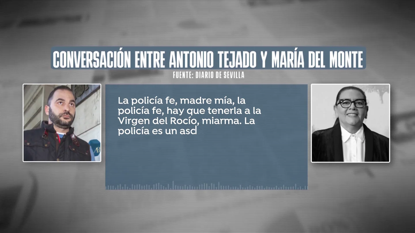Conversaciones entre Antonio Tejado y María del Monte. Conversaciones entre Antonio Tejado y María del Monte.