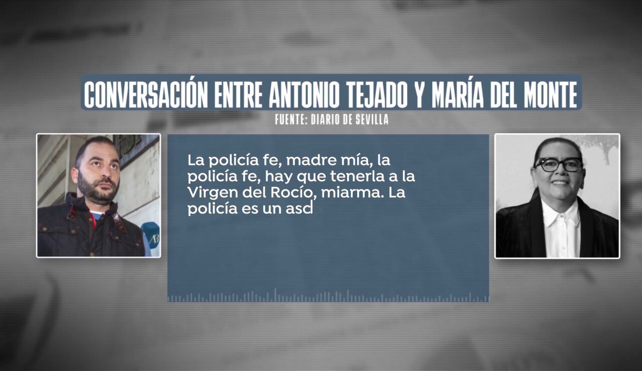 Conversaciones entre Antonio Tejado y Mar&iacute;a del Monte.