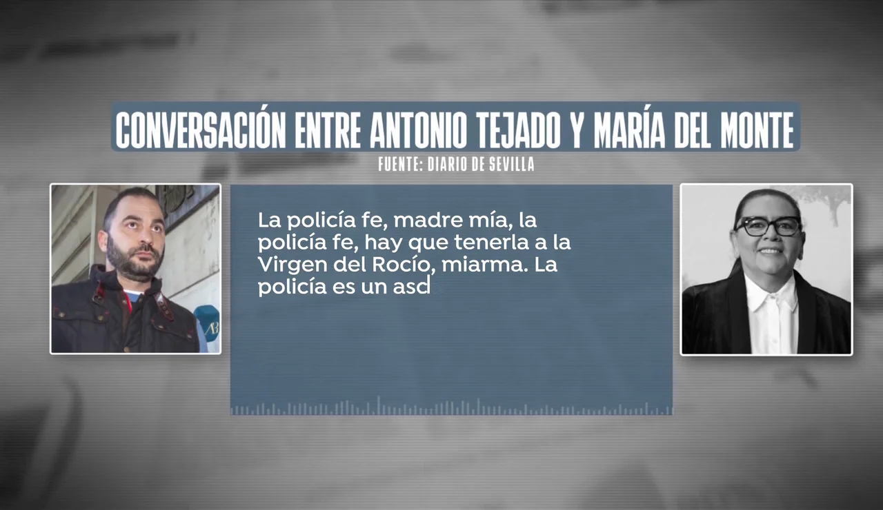 Conversaciones entre Antonio Tejado y María del Monte.
