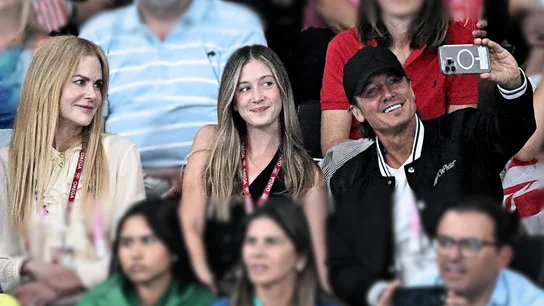 Nicole Kidman y Keith Urban con su hija Sunday Rose Nicole Kidman y Keith Urban con su hija Sunday Rose