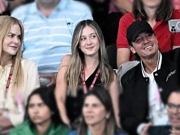 Nicole Kidman y Keith Urban con su hija Sunday Rose Nicole Kidman y Keith Urban con su hija Sunday Rose