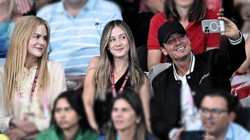 Nicole Kidman y Keith Urban con su hija Sunday Rose