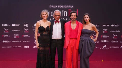Aina Clotet, Bonaventura Clotet, Marc Clotet y Natalia Sánchez