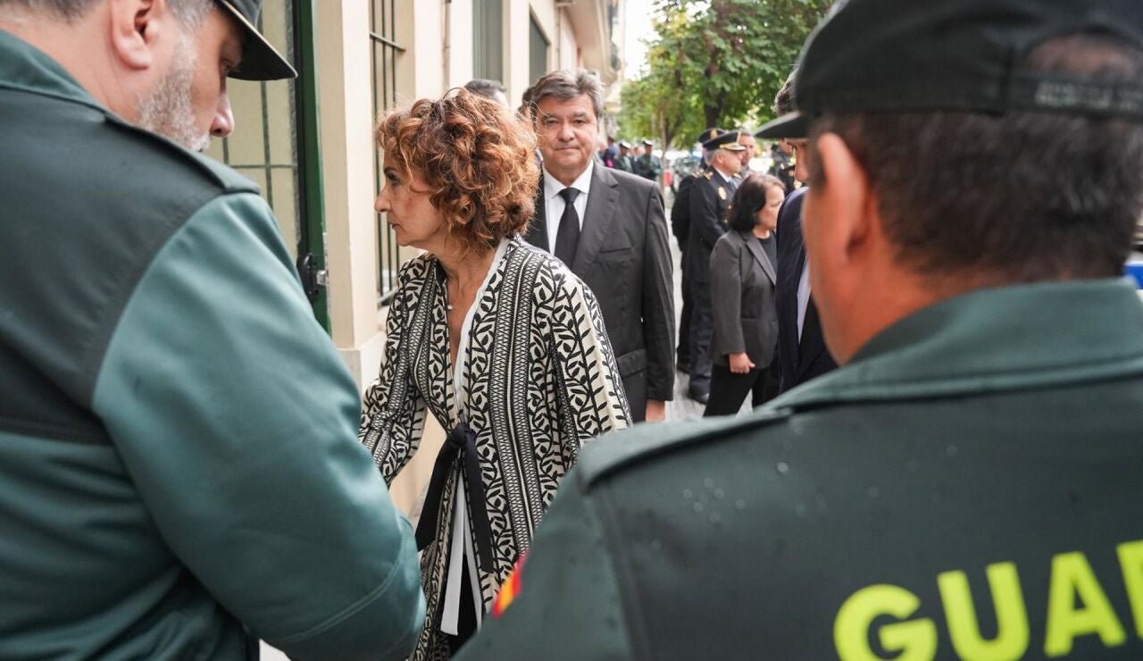 Montero puntualiza tras hablar de "accidente laboral" que los guardias civiles murieron "en acto de servicio"
