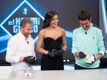 &iexcl;Bioluminiscencia marina! Carolina Mar&iacute;n alucina con el experimento de Marron