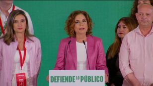 Mar&iacute;a Jes&uacute;s Montero, tras el peor resultado del PSOE en unas elecciones de Andaluc&iacute;a: "Tomamos nota"