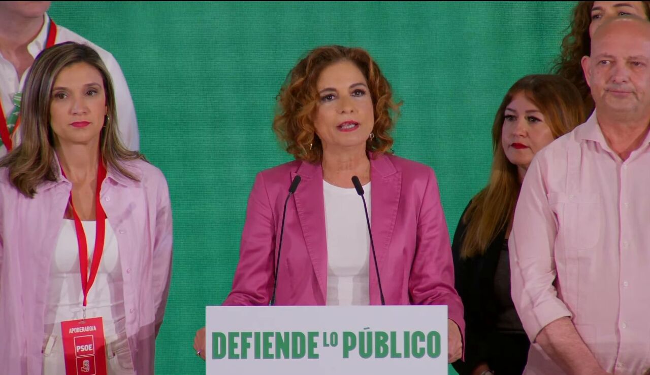 Mar&iacute;a Jes&uacute;s Montero, tras el peor resultado del PSOE en unas elecciones de Andaluc&iacute;a: "Tomamos nota"