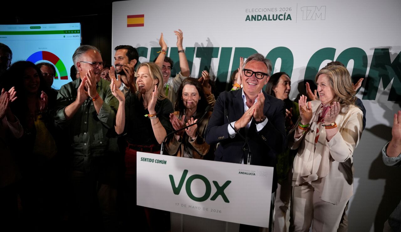 El candidato de Vox a la Presidencia de la Junta, Manuel Gavira