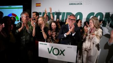 El candidato de Vox a la Presidencia de la Junta, Manuel Gavira