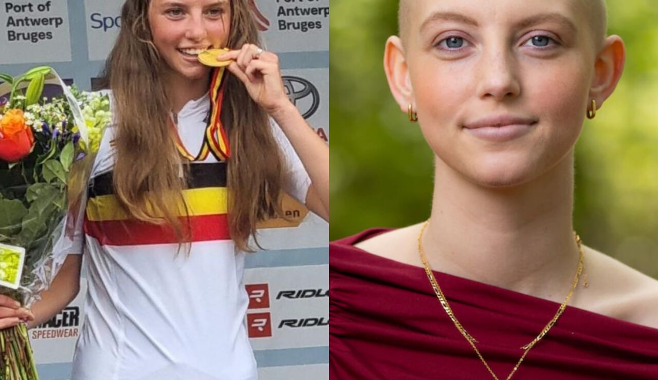 La promesa del ciclismo Jilke Michielsen