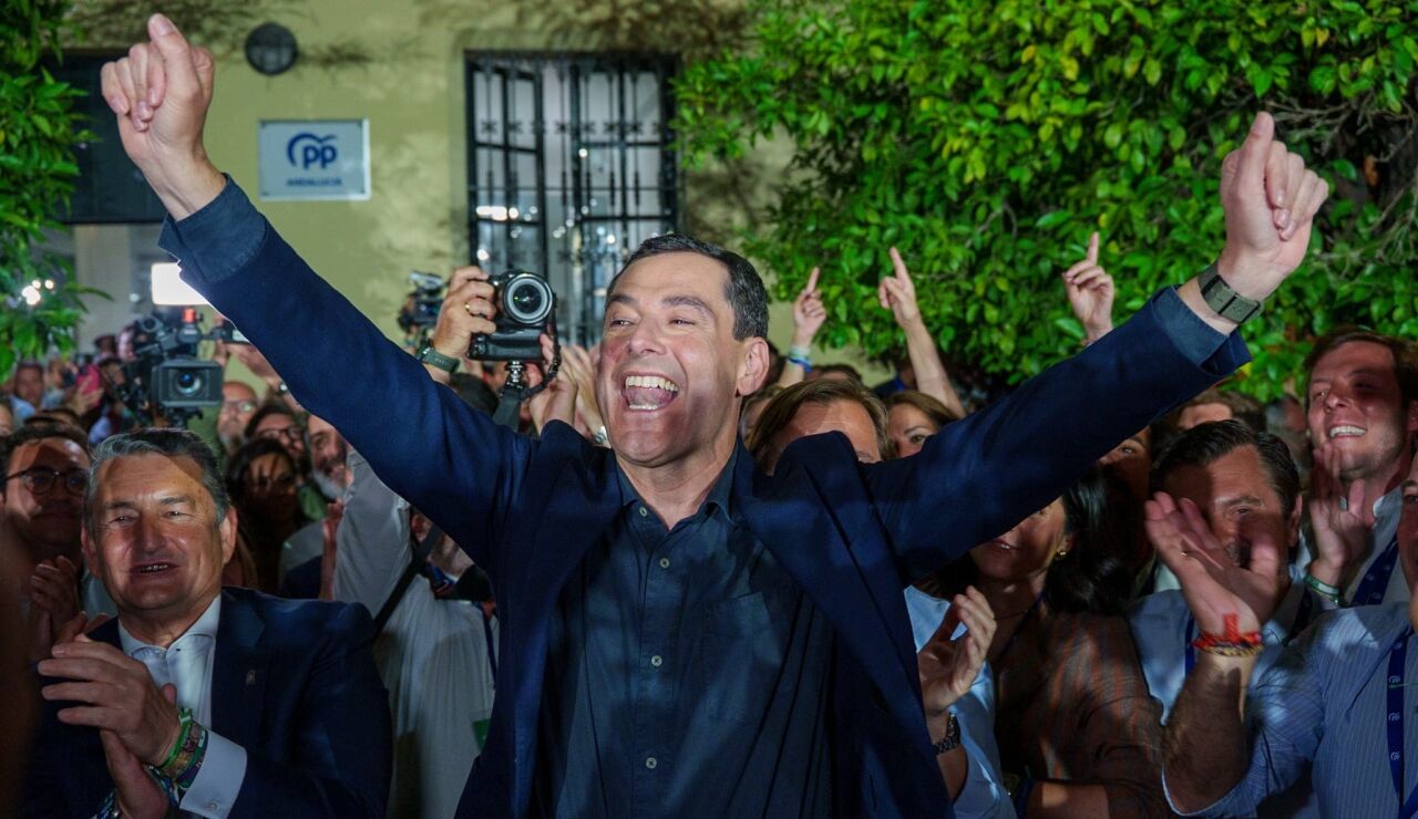El candidato del PP-A a la reelecci&oacute;n como presidente de la Junta, Juanma Moreno