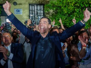 El candidato del PP-A a la reelección como presidente de la Junta, Juanma Moreno El candidato del PP-A a la reelección como presidente de la Junta, Juanma Moreno