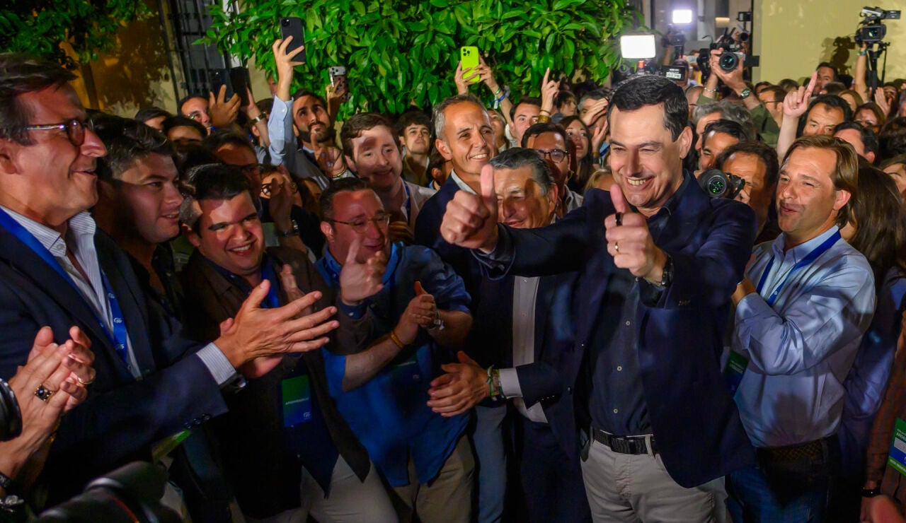 Juanma Moreno gana las elecciones en Andaluc&iacute;a 2026