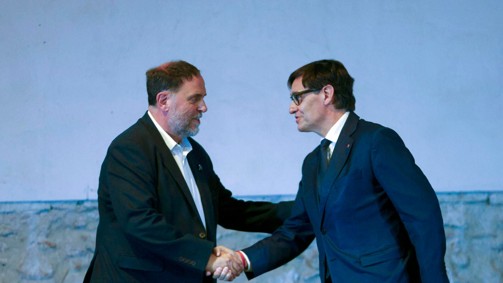 Salvador Illa y Oriol Junqueras, en sintonía antes de cerrar los presupuestos
