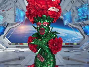 &ldquo;Voy a ser un Clavel de otra galaxia&rdquo;: La m&aacute;scara m&aacute;s floral pone rumbo al espacio 