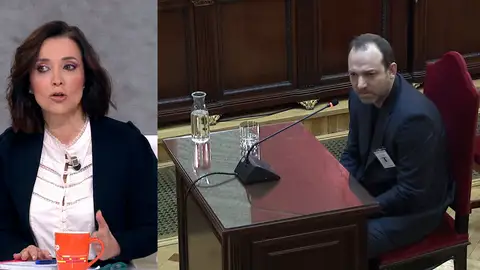 Cruz Sánchez de Lara en Espejo Público. Cruz Sánchez de Lara en Espejo Público.