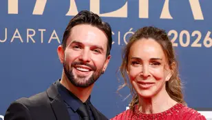 José María del Castillo y Lydia Bosch en los Premios Talía