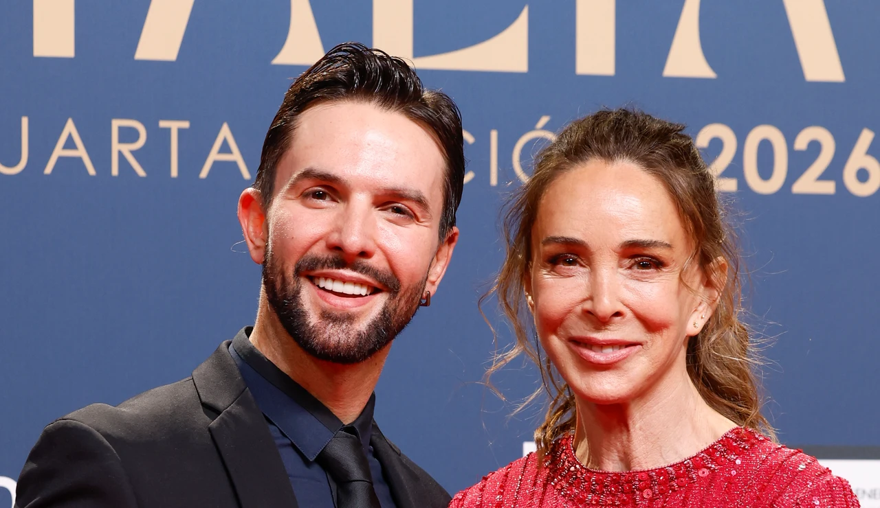José María del Castillo y Lydia Bosch en los Premios Talía