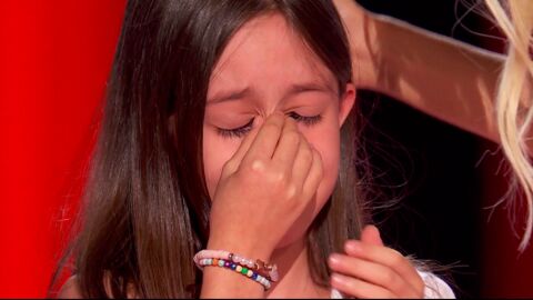 Talent de La Voz Kids llorando