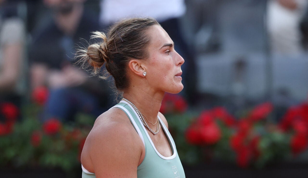 Sabalenka, en el Masters de Roma