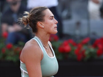 Sabalenka, en el Masters de Roma