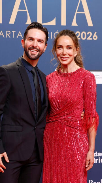 José María del Castillo y Lydia Bosch en los Premios Talía