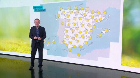 Roberto Brasero y la previsi&oacute;n de martes 19 de mayo