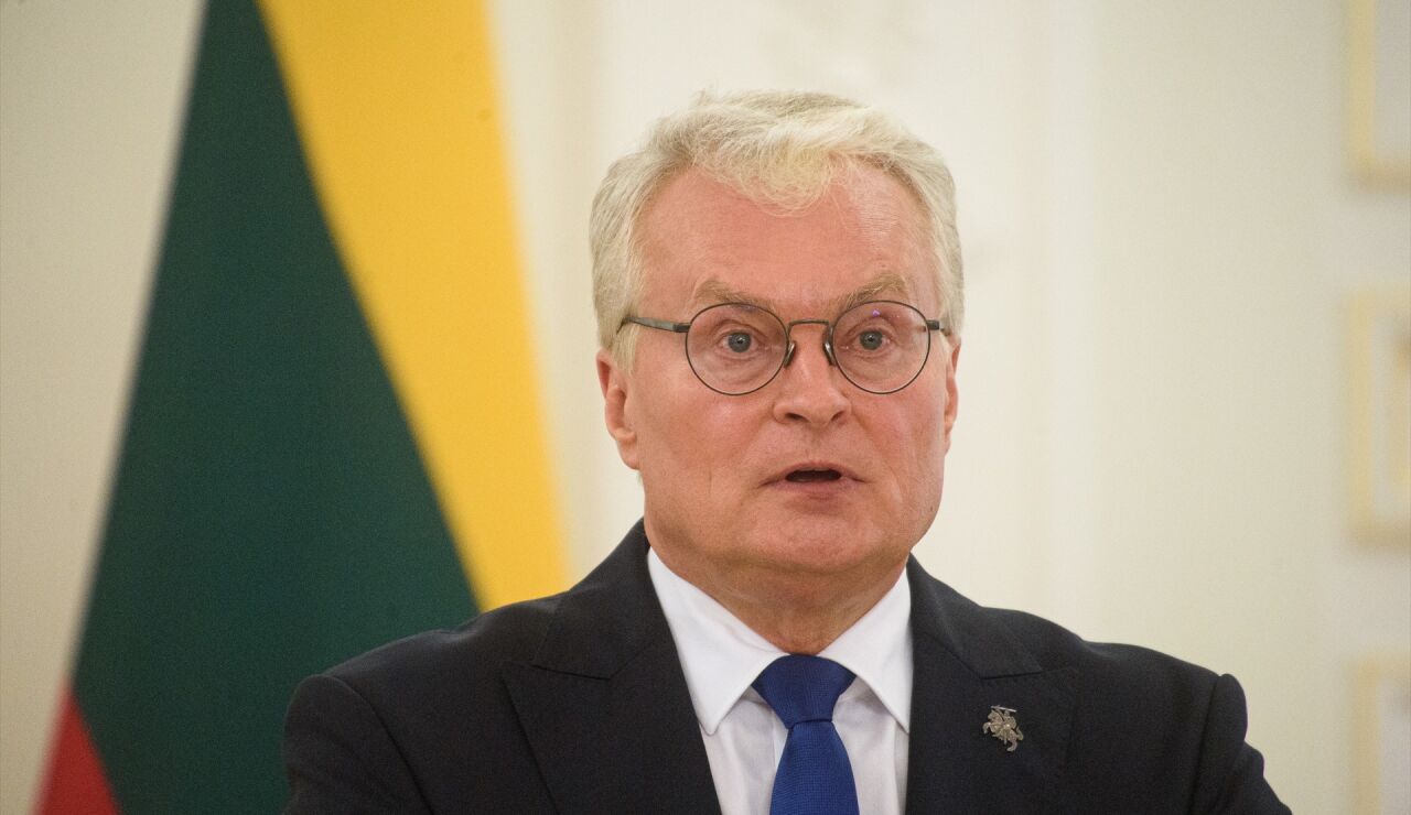  El presidente de Lituania, Gitanas Nausėda.