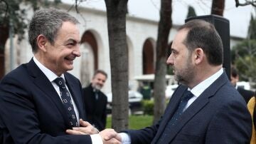 El expresidente del Gobierno, Jos&eacute; Luis Rodr&iacute;guez Zapatero y el exsecretario de Organizaci&oacute;n del PSOE