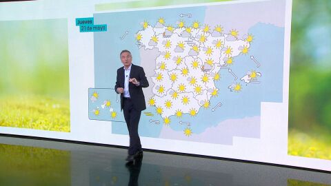 La previsi&oacute;n del tiempo del 21 de mayo