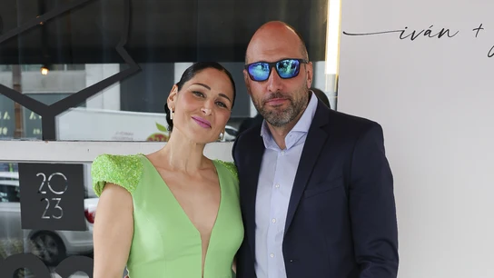Rosa López y su novio Iñaki García Rosa López y su novio Iñaki García