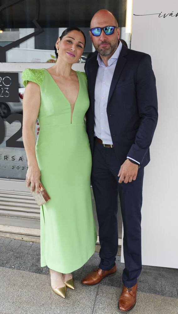 Rosa López y su novio Iñaki García