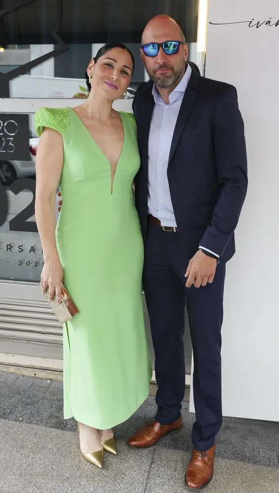Rosa López y su novio Iñaki García Rosa López y su novio Iñaki García