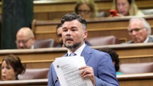 Gabriel Rufi&aacute;n en la sesi&oacute;n de control al Gobierno