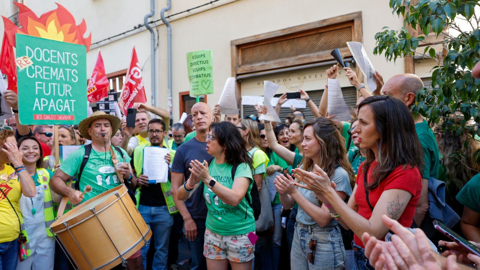 250 directores de colegios valencianos, dispuestos a dimitir en apoyo a la huelga educativa