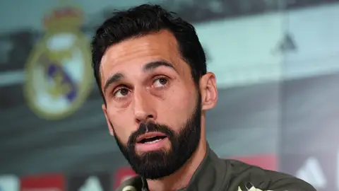 Álvaro Arbeloa en rueda de prensa Álvaro Arbeloa en rueda de prensa