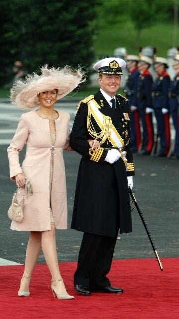 Máxima de Holanda en la boda de Felipe y Letizia