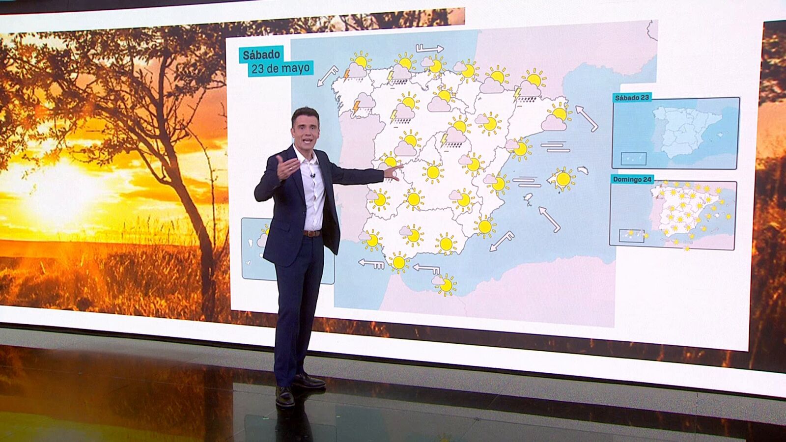 Llega el pico del calor, y como poco durará hasta final de mes: la previsión del fin de semana de César Gonzalo