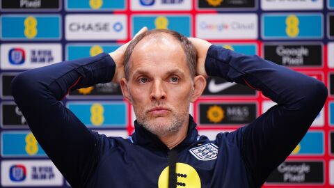 Thomas Tuchel, entrenador de Inglaterra
