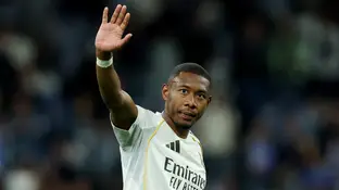 David Alaba en un partido con el Real Madrid David Alaba en un partido con el Real Madrid