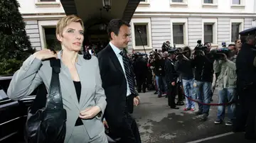 Zapatero y su mujer Zapatero y su mujer
