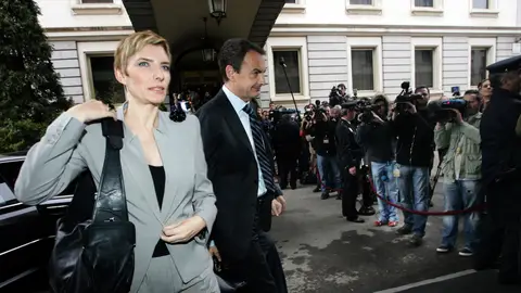 Zapatero y su mujer Zapatero y su mujer