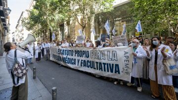 Huelga de M&eacute;dicos en Madrid