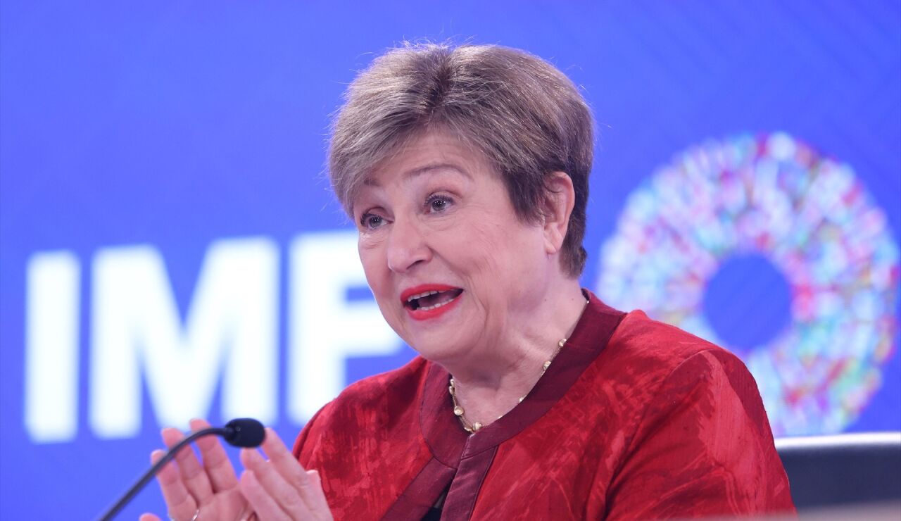 Imagen de la directora del FMI, Kristalina Georgieva