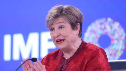 Imagen de la directora del FMI, Kristalina Georgieva Imagen de la directora del FMI, Kristalina Georgieva