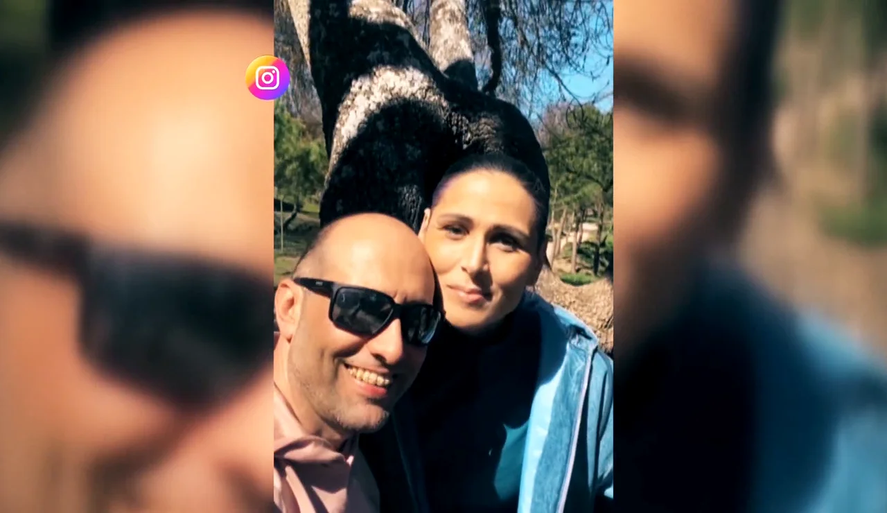 Rosa López e Iñaki García