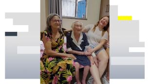 Influencer brasile&ntilde;a Grandma from Heaven