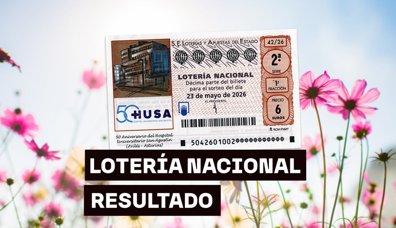 Sorteo Loter&iacute;a Nacional: Comprobar d&eacute;cimo de hoy s&aacute;bado 23 de mayo, en directo