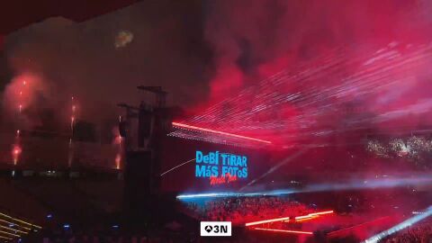 De Lamine Yamal a Bad Gyal: las estrellas que acompa&ntilde;aron a Bad Bunny en su inicio de gira 