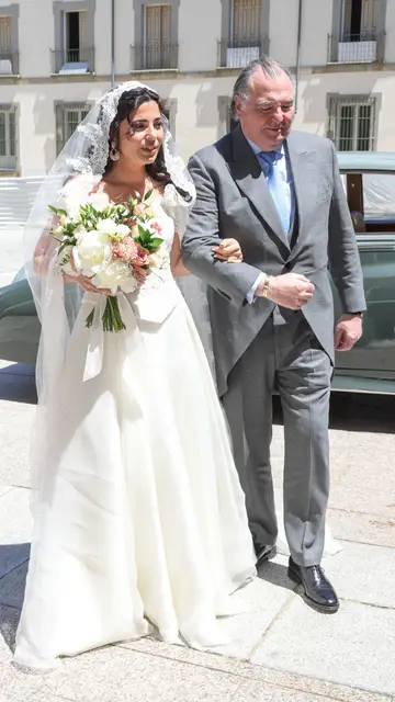 Marta García Obregón con su padre Juancho García Obregón Marta García Obregón con su padre Juancho García Obregón